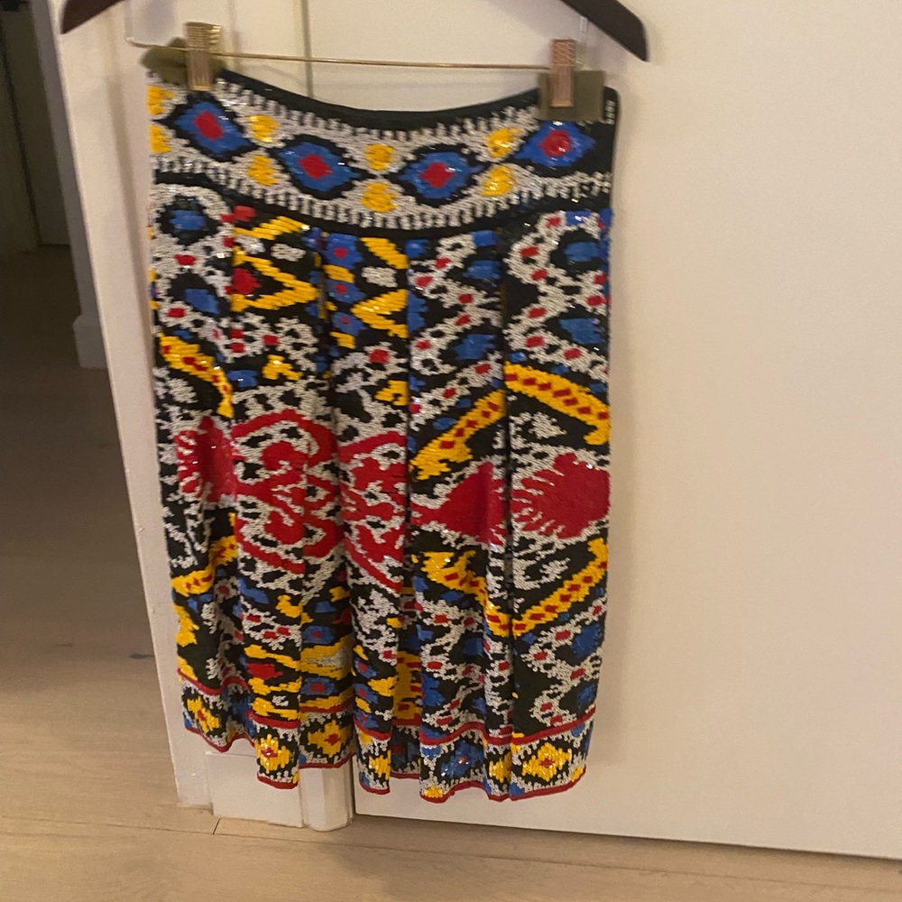 Naeem Khan beaded skirt